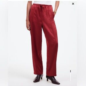 Madewell Satin Pull-On Pants